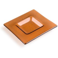 Soft Edge Square Platter - 15.6x15.6x1.8cm - Base: 8x8x1.8cm